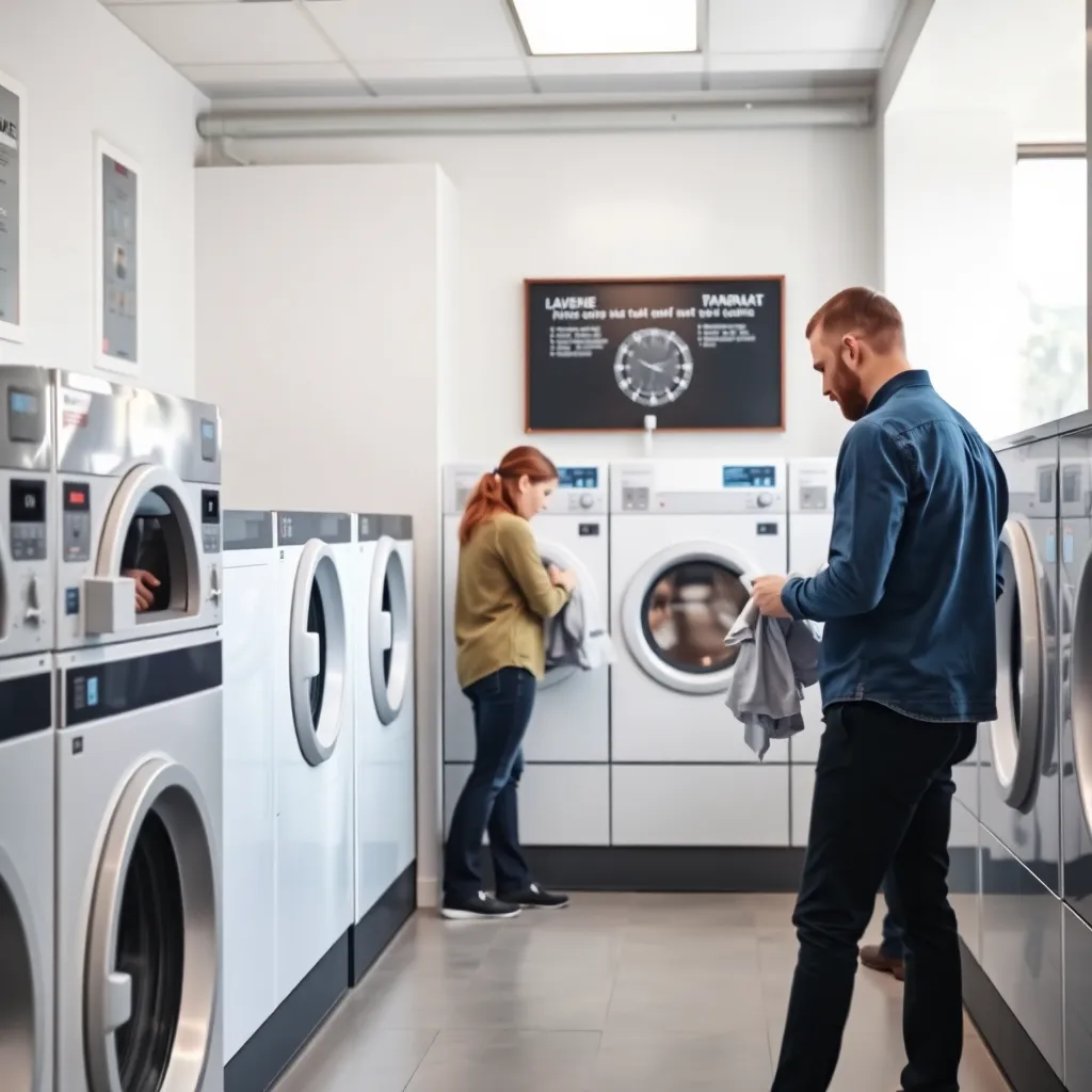 Lave Linge Libre Service
